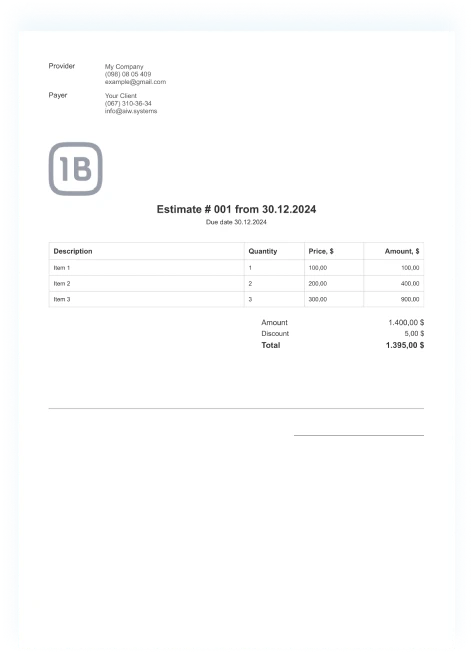 estimate