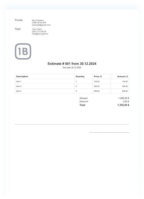 estimate